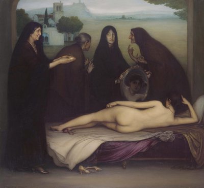The Sin by Julio Romero de Torres